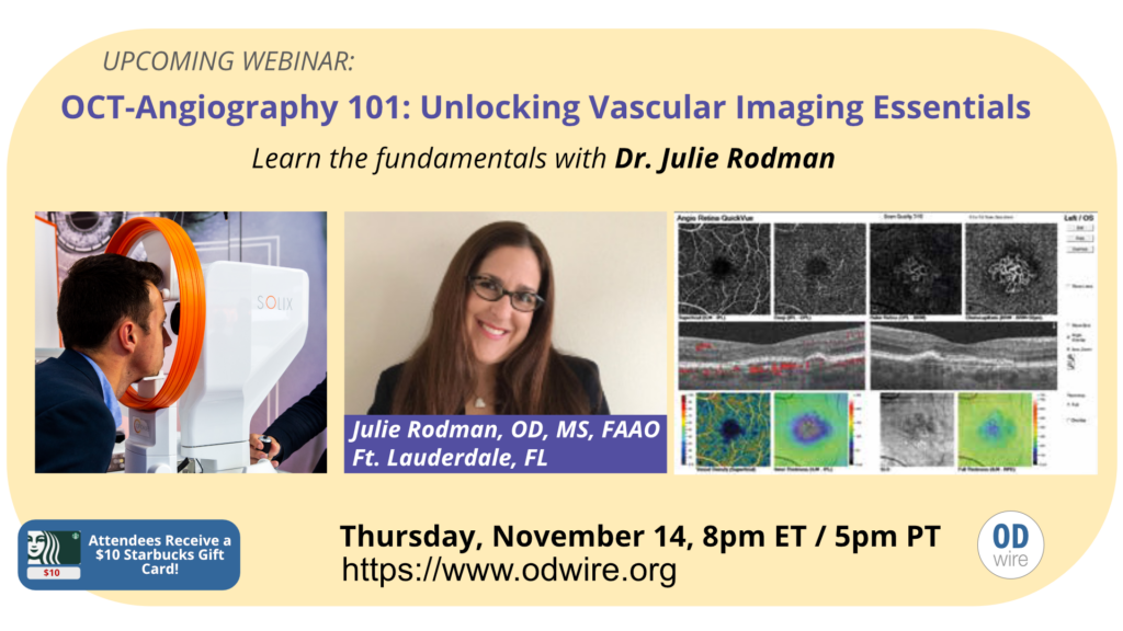 OCT-Angiography 101 with Dr. Julie Rodman